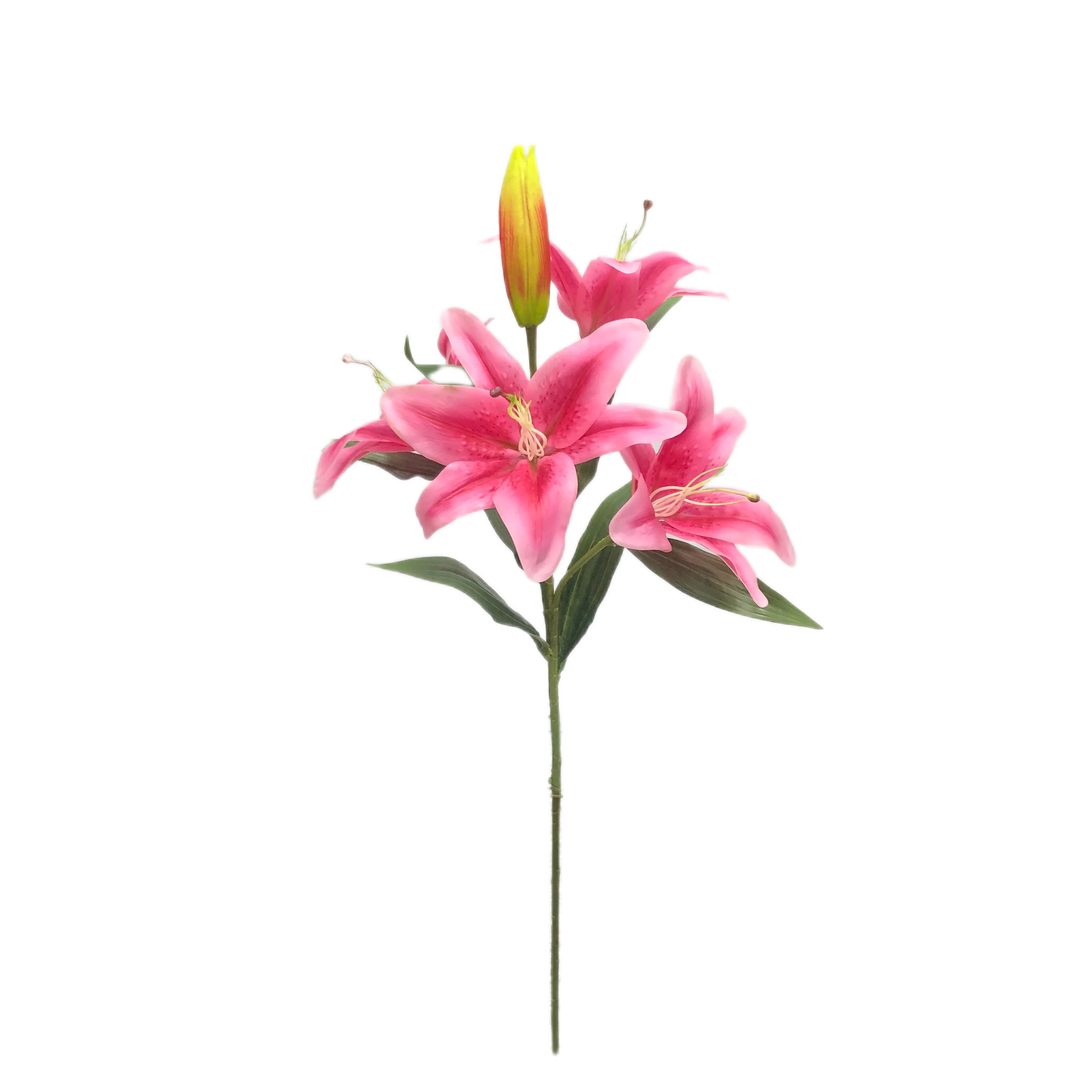 High Quality Artificial Flower Manufacturers, Artificial White Lily Flowers
