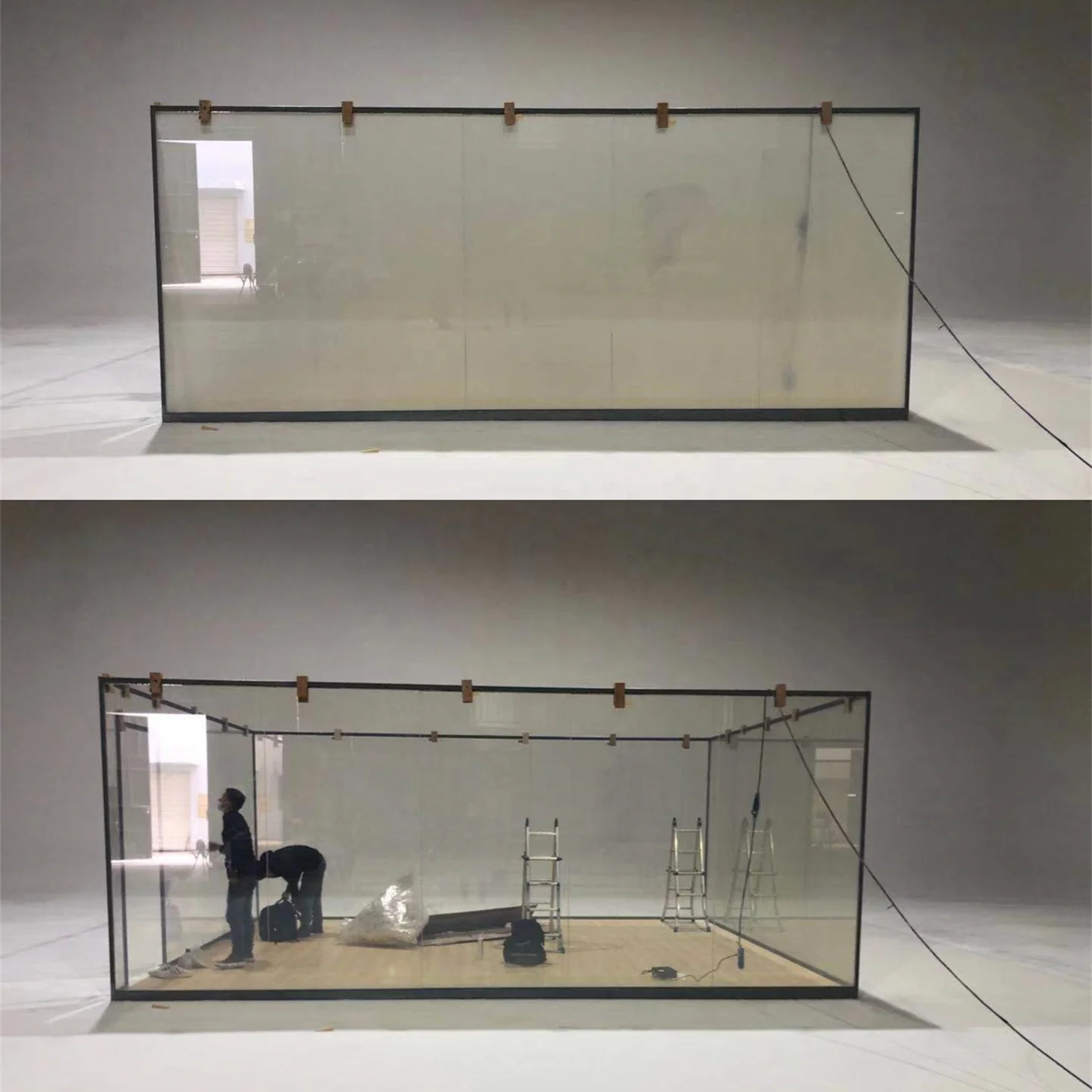 Electrostatic Window Glass Laminating Machine Self-adhesive Switchable Low Voltage Pdlc Film