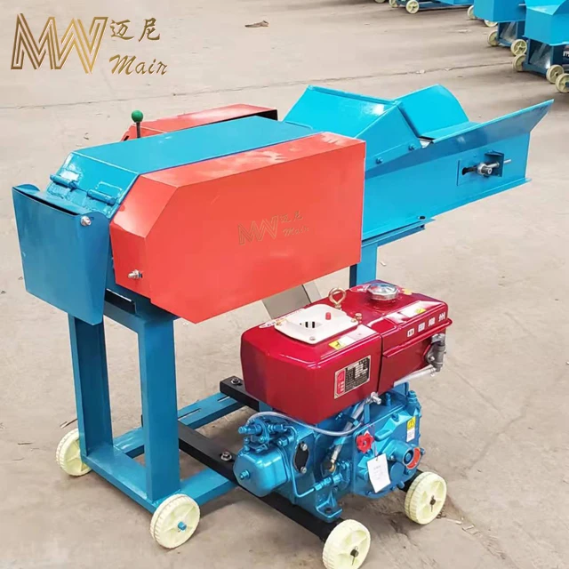 Versatile Grass and Corn Stalk Shredder | Silage Crusher and  Chaff Cutter Grinder for Farm Operations