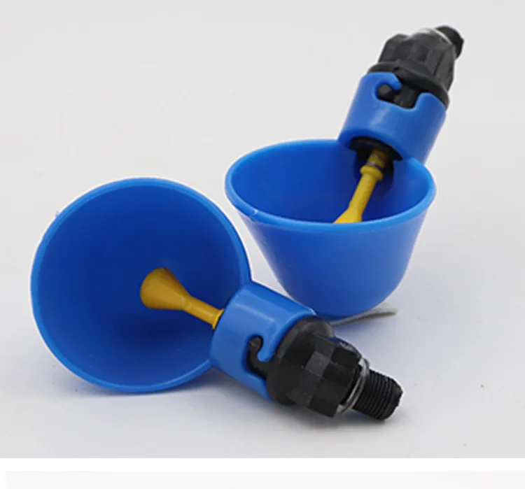 
Automatic birds drinker chicken pigeon drinking bowl water drinker with cup 