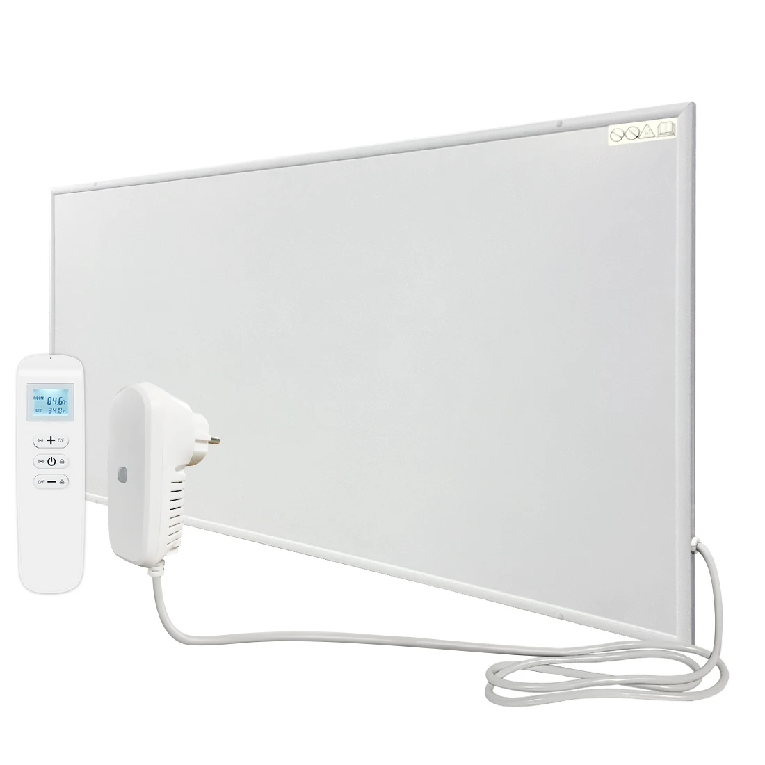 Smart Infrared Heating Panel - Wifi Control Electric Heater - Mobile Control + With Remote Controller