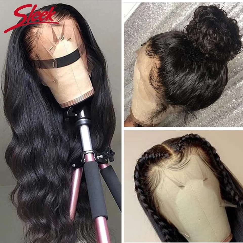 Парик 13x4Body Wave на сетке спереди Hd прозрачные полностью передние парики из человеческих волос бразильские для черных женщин 13x6 парик