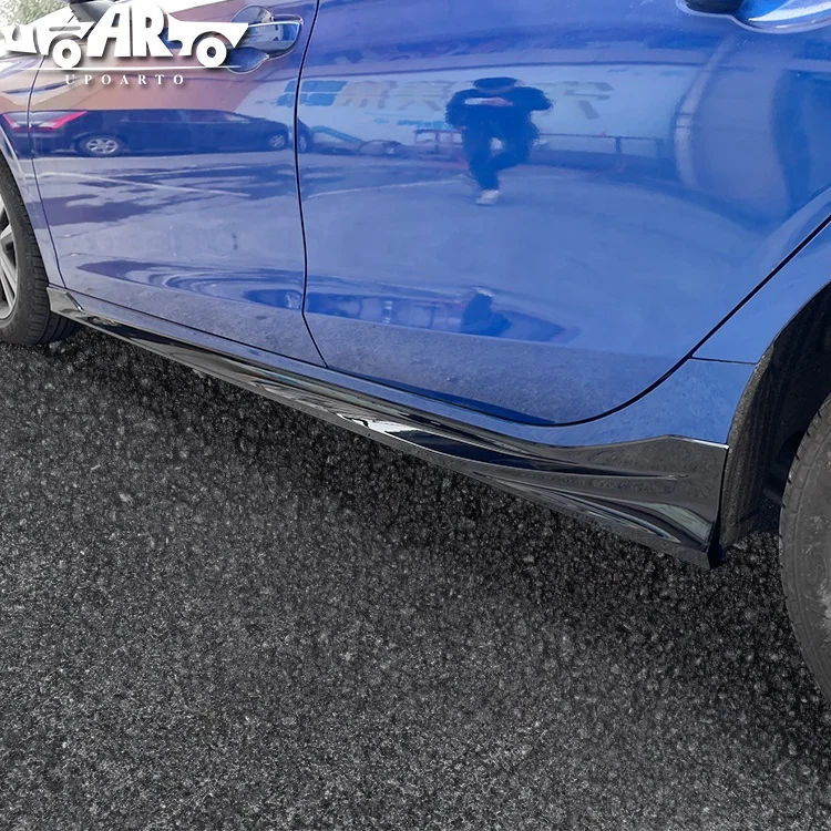 Better New Design ABS Plastic Carbon Fiber Modulo Style Side Skirt For 11th Gen Honda Civic Auto Parts