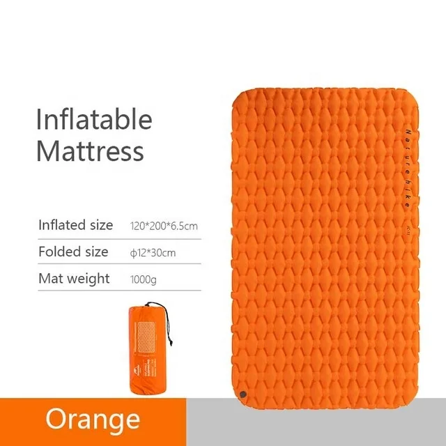 Naturehike FC-11 2 person Air Mattress double Sleeping Pad Inflatable Mattress Camping Mat tent pad camping