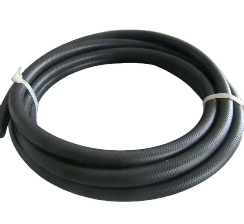 
Smooth fiber braided low pressure hydraulic hose 