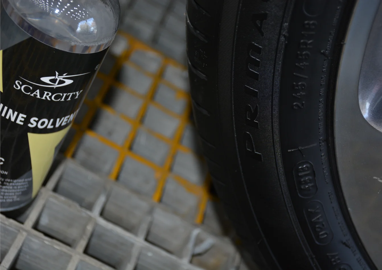 SCARCITY tyre polish liquid/tire polish formula