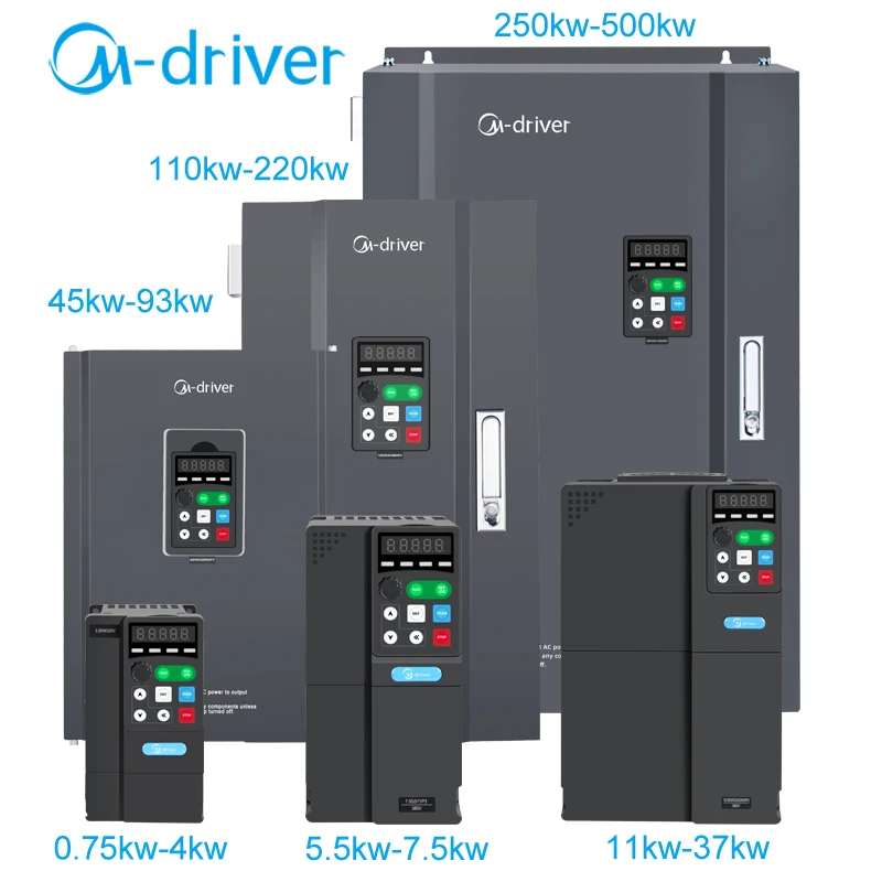 220KW Frequency Converter 60Hz 50Hz induction motor speed control For Motor