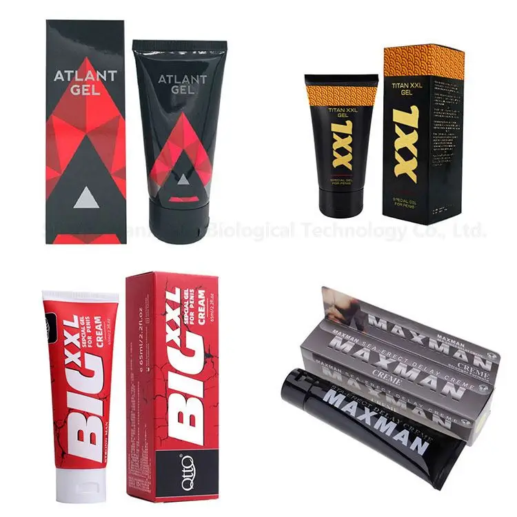 Factory cheaper Original Titan Gel Gold Russia Penis Enlargement Cream Retarder Intim Massage
