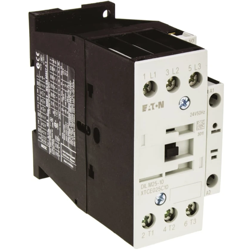 277119 DILM25-10(24V50HZ) contactor DILM series 3-pole contact 25 A contact voltage 400 V AC contactor
