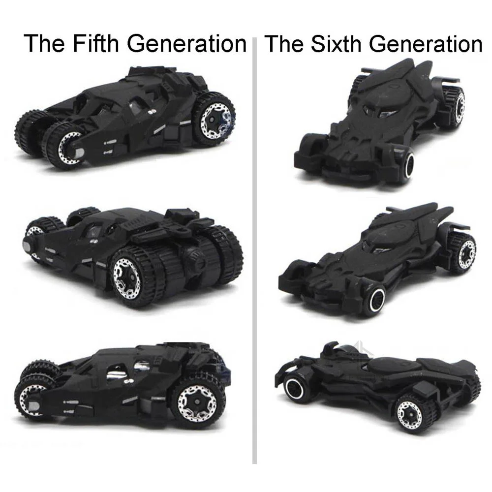 2023 New 1:64 Batmobile Car Chariot Alloy Diecast Scale Metal Collection Cars Model