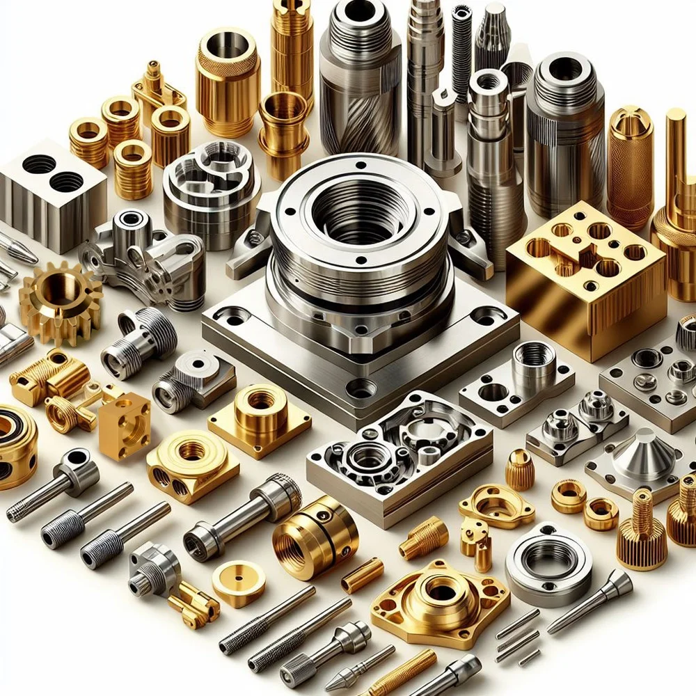 Professional Custom UAV Metal Parts Processing Service CNC Brass Aluminum Stainless Steel Drone Accessories Machining Services