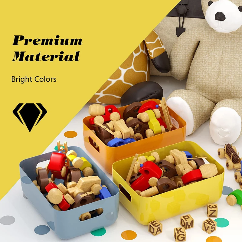 Multi-function Home Organizer Small Containers Plastic Storage Bins & Baskets for Kitchen Pantry Cupboard Bathroom Office