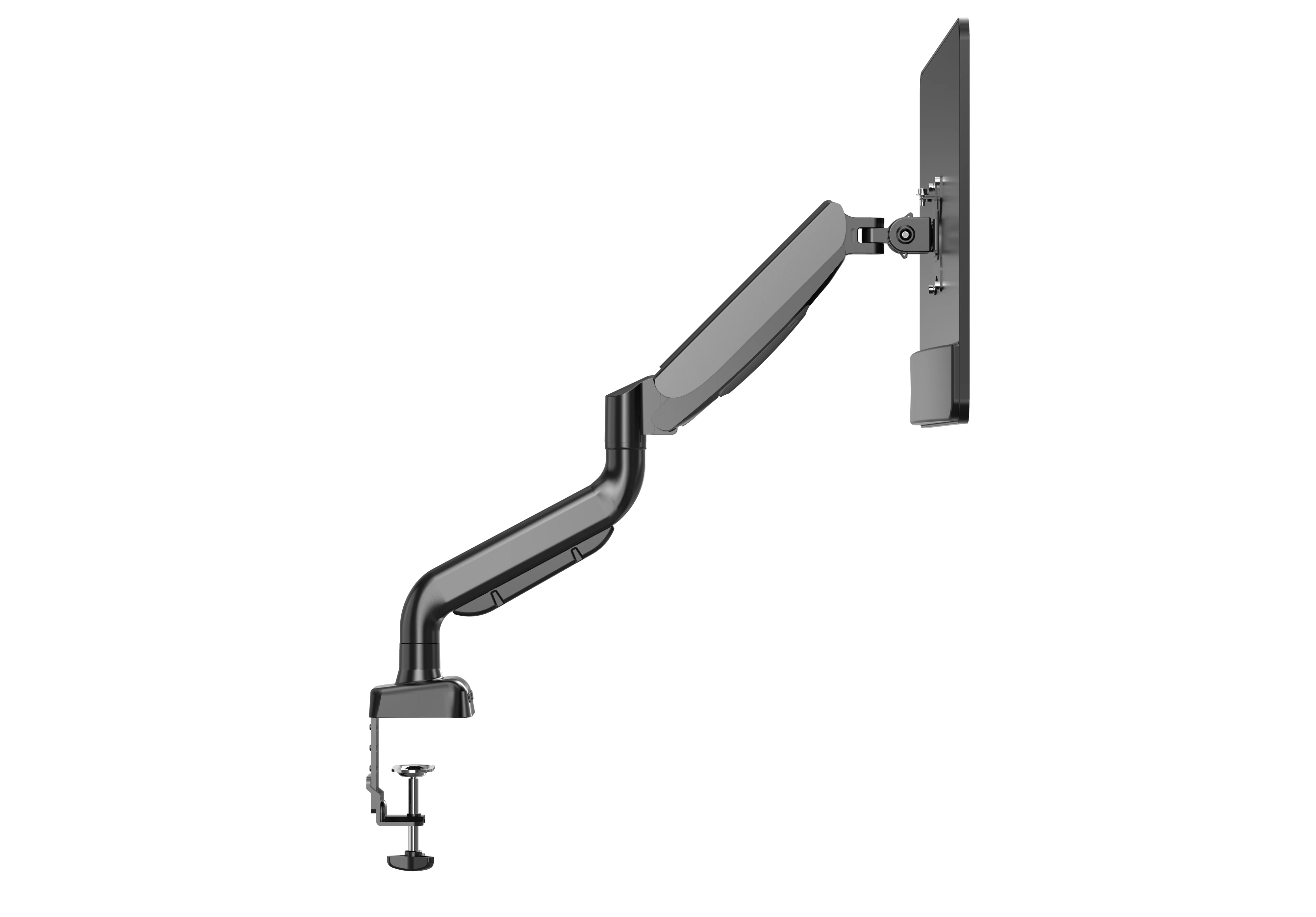 The Latest Adjustable Monitor Desk Mount For VESA Patterns And Cable Management