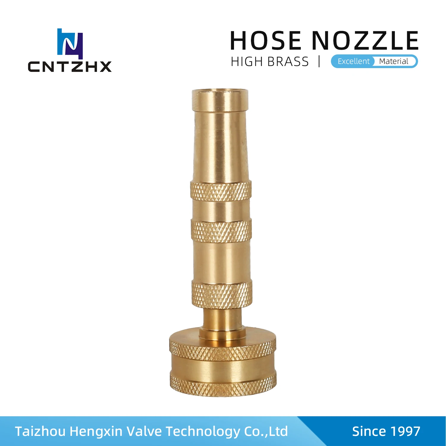 3 inch garden heavy duty brass power water twist hose nozzle sprinkler