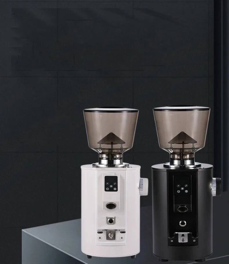 Coffee Grinder Electric Professional Commercial 64mm Flat Burr Electric Coffee Grinder Specialty Coffee Grinder