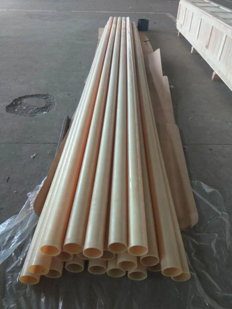 
High tensile strength smooth 100% virgin natural color pipe nylon pa6 plastic tube 