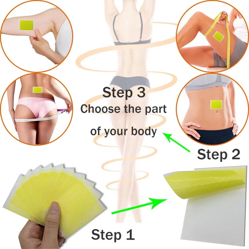 Wonder Sticker Quick Slimming Belly Patch Slimming Fat Burning Navel Stick Weight Loss Slimmer Tool Health Care