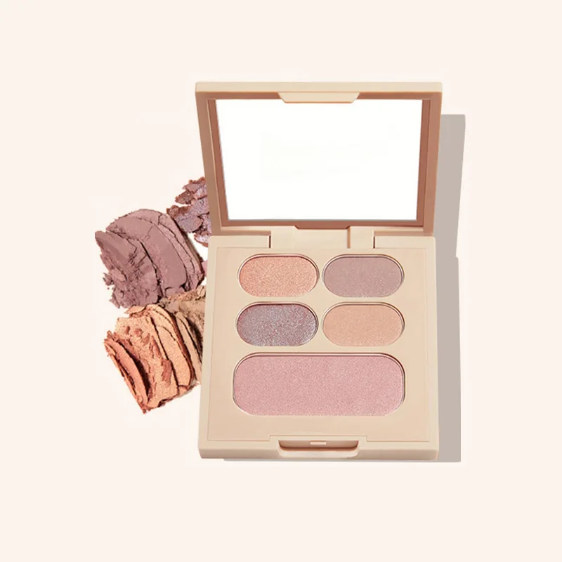 Wholesale Cosmetics High Pigment Colorful Powder Long Lasting Glitter Eyeshadow Palette Makeup Vegan Shimmer Eye Shadow