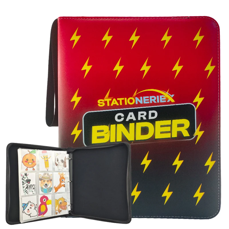 Modernqiu, премиум-альбом из искусственной кожи, 9 карманов, папка для 720 карт