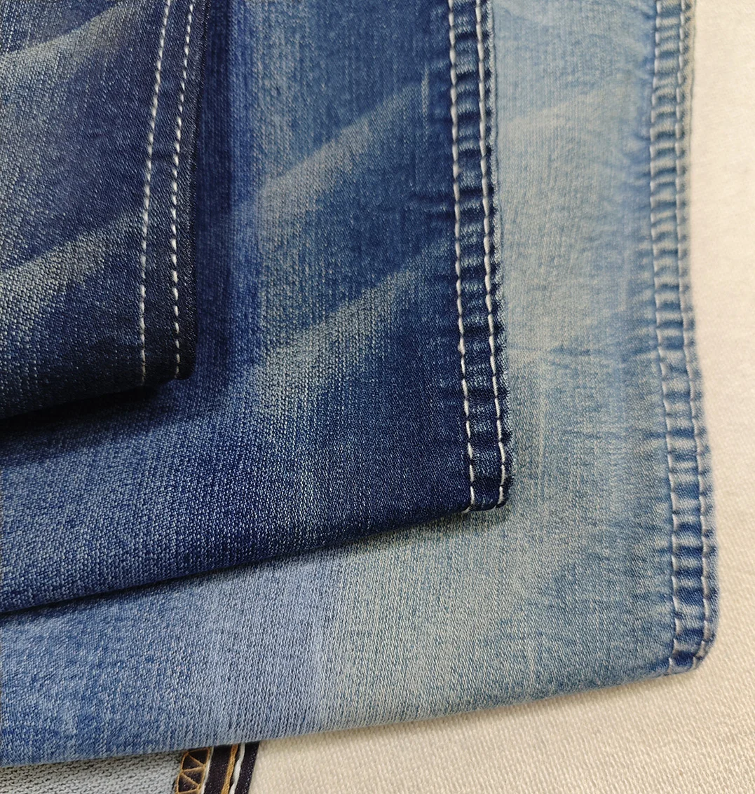 Factory Supply Wholesale Elastic Force High Quality Cotton Denim Fabric