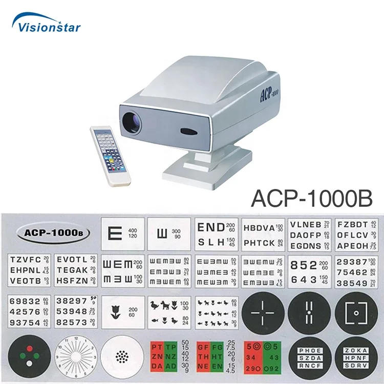 Optical Instrument ACP-1000 Ophthalmic Auto Vision Chart Projector for Glasses Shops
