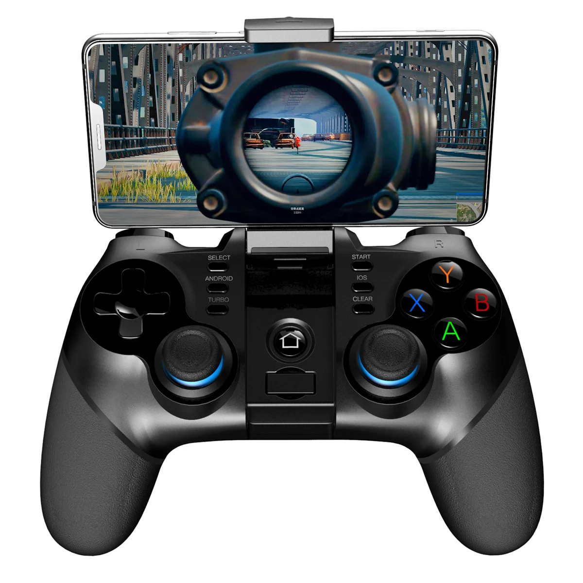 ipega PG-9156 Gamepad Trigger 2.4G Wireless Controller Mobile Joystick Compatible with iOS/Android for  Mobile Phone/Tablet/PC