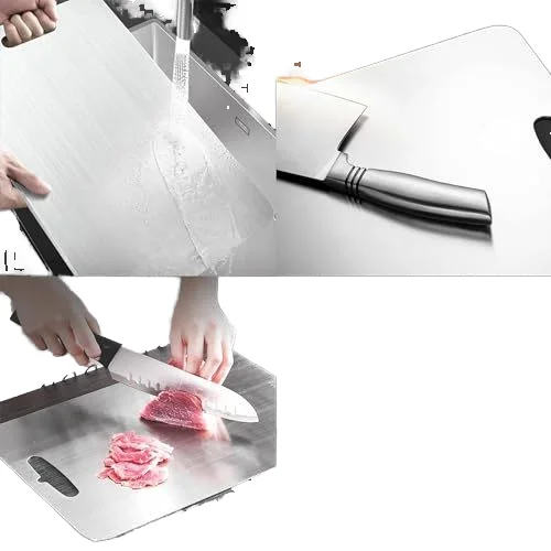 Stainless steel chopping board antibacterial double-sided cutting board case board wholesale
