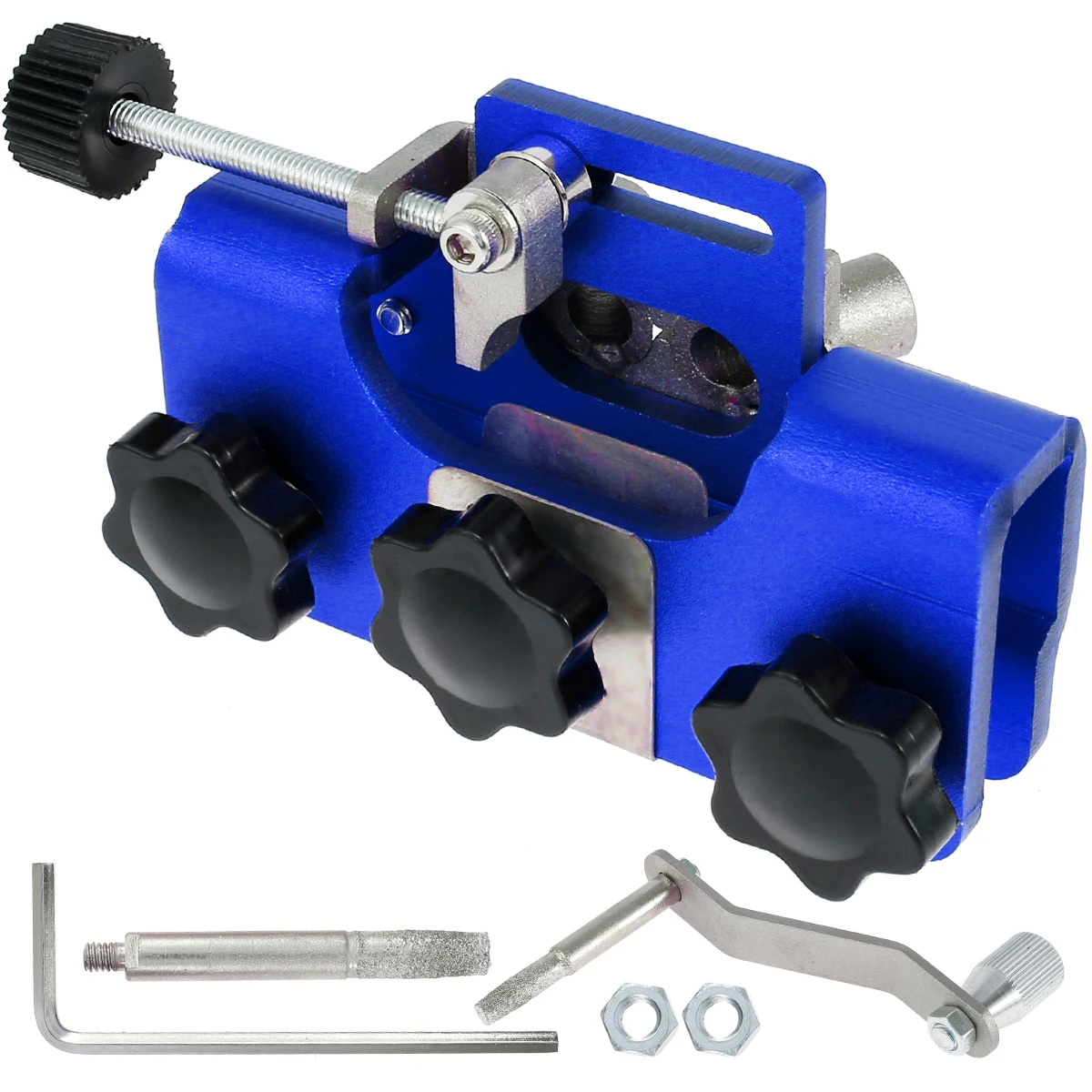 JDSR Portable Chainsaw Sharpener Jig Manual Chainsaw Chain Sharpening For Chain Saws And  Saws With Sharpening Heads