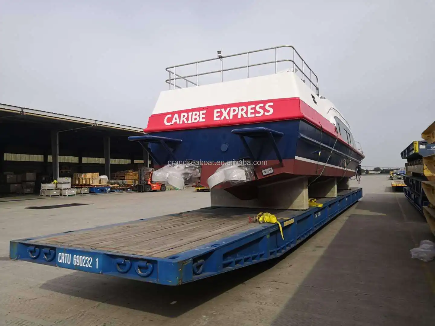 Grandsea 52ft Customize Fast Passenger Boats Ships Ferry