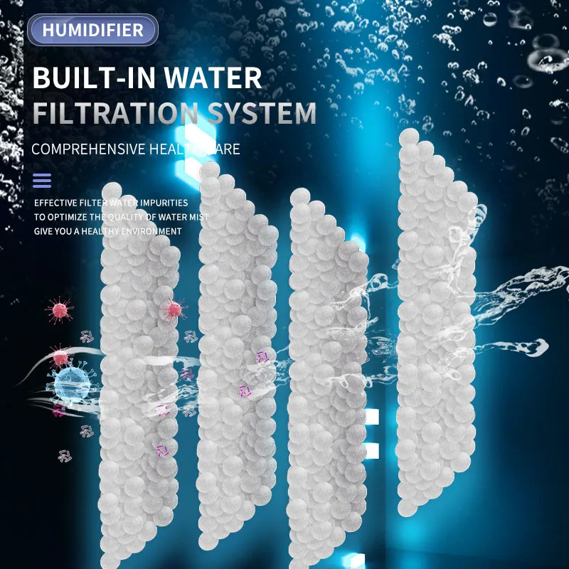 Top Filling Design Double Spray Nozzle Mist Humidifier Big Air Conditioner Wifi air Humidifier