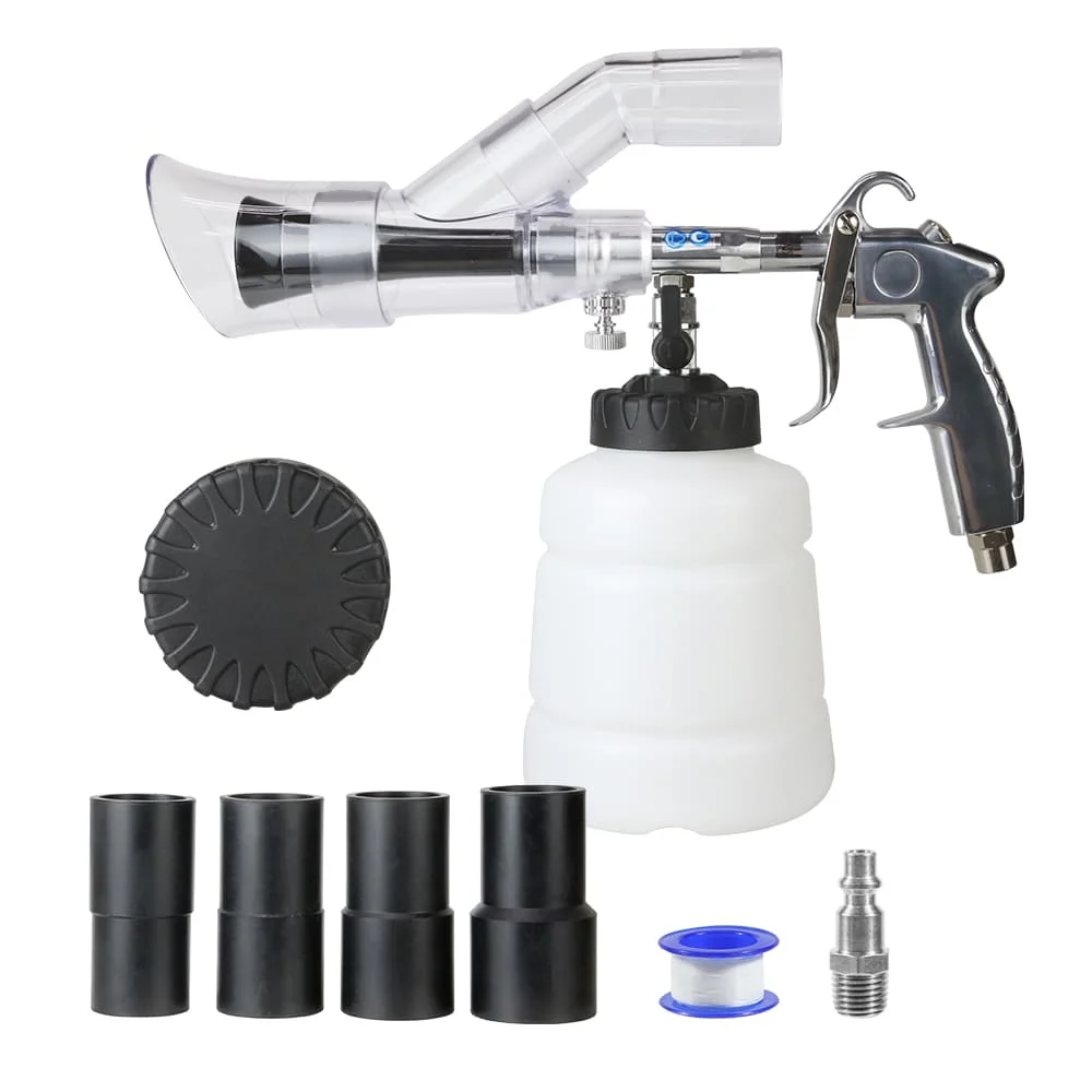 LEMATEC High-Pressure Turbo Cleaning Gun Versatile Tool for Car Detailing