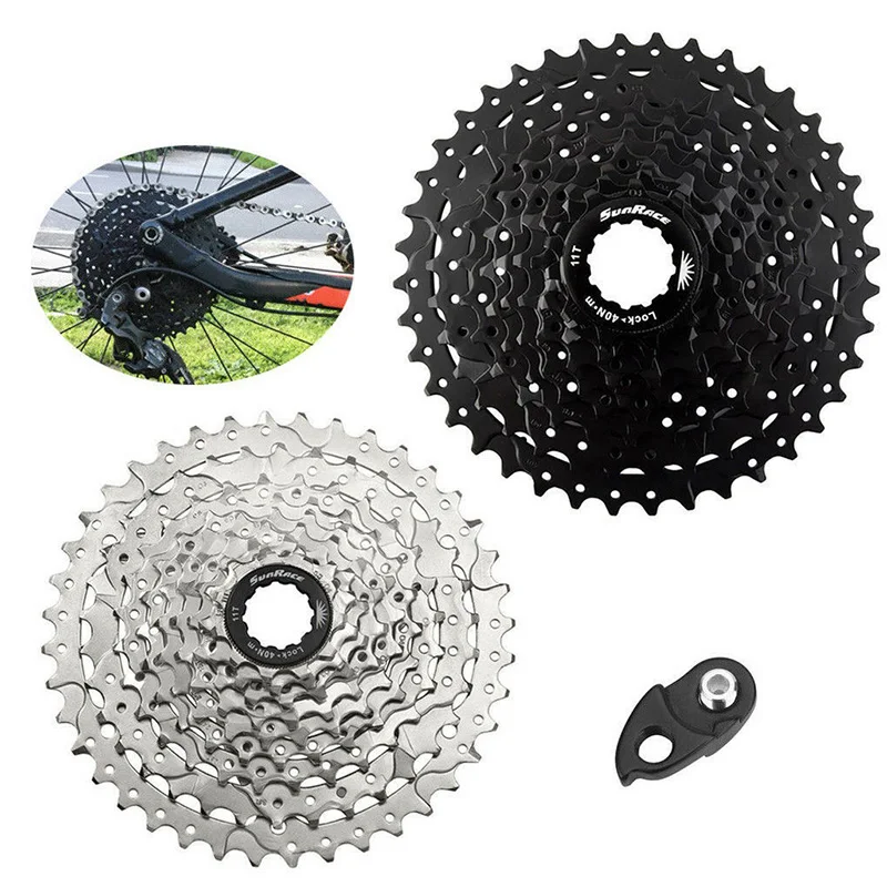 Высокое качество 9 скоростей 11-40T MTB дорожный велосипед стальная кассета свободное колесо