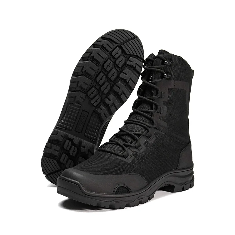 Hanagal 35988 1000D nylon TPU Rubber Black Tactical Desert Boots