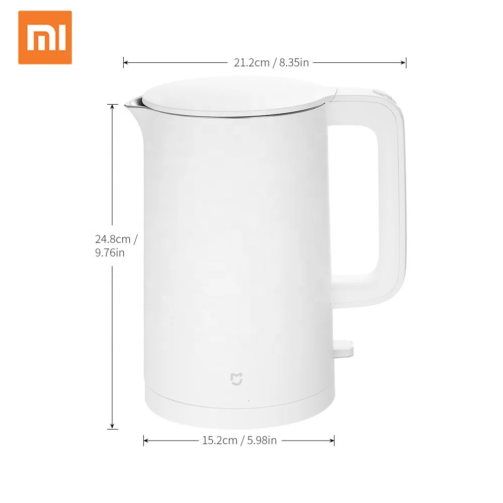  Оригинальный электрический чайник Xiaomi Mi 1 5 л из нержавеющей стали с умным управлением и автоматическим