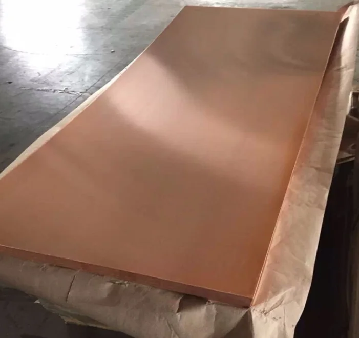 Wholesale Copper Plates 99.99% Custom Copper Sheets Factory Supplier