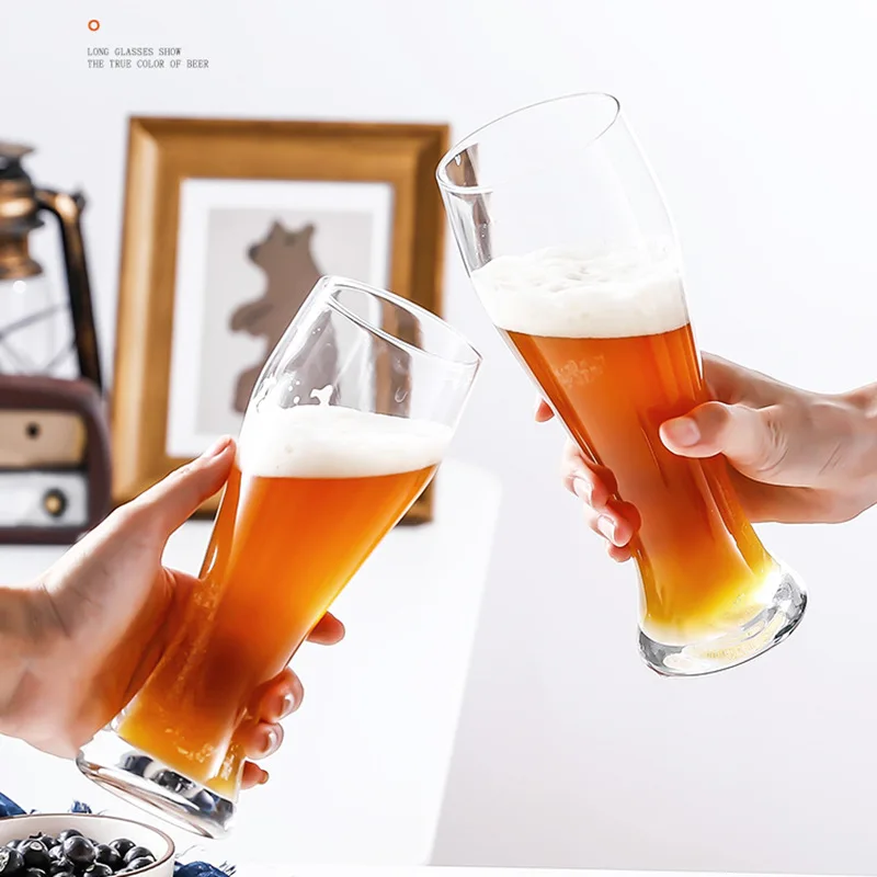 Популярный дизайн, 350 мл, 500 м, новинка, питьевая стеклянная кружка для пива