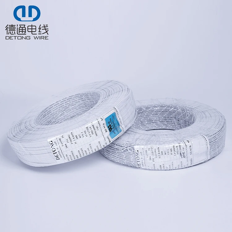 New Design US Standard 2468 2P 6P 24AWG 22AWG 20AWG 18AWG Insulated PVC Electronic Flexible Wire