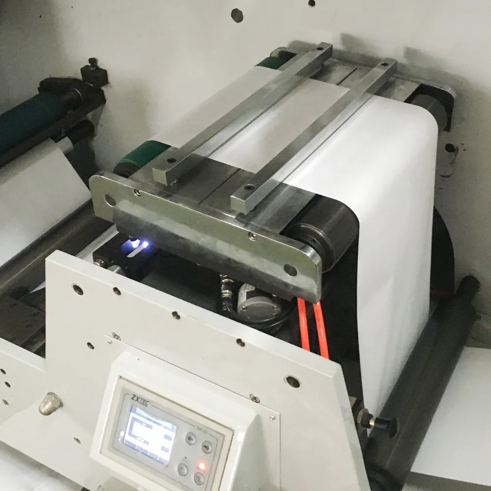 HJRY-320 1+3+5 9 Color Hot Stamping Flexo Printer Three Tower Doctor Blade Flexographic Printing Machine
