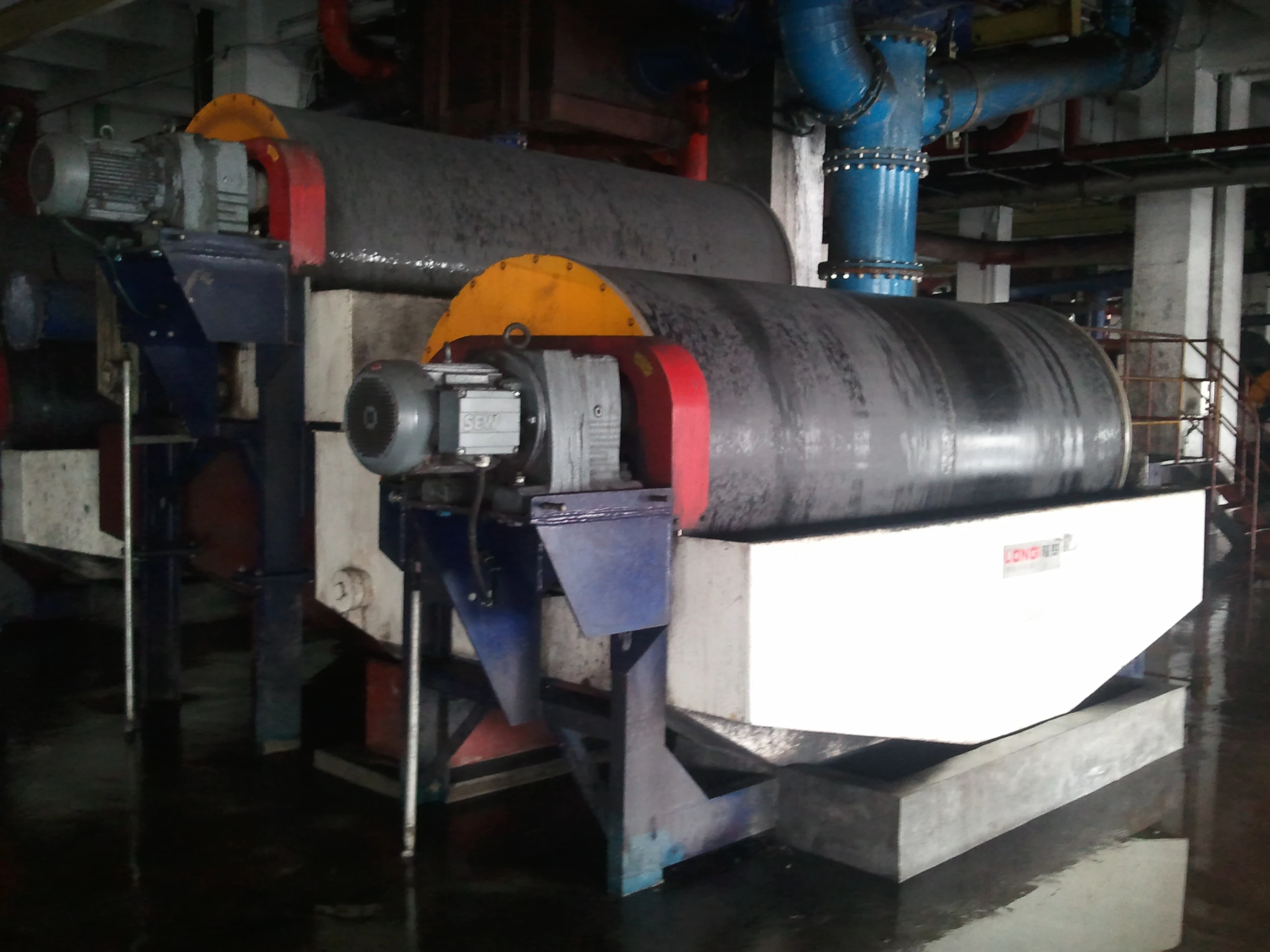 Coal Plant Using Wet Drum Magnetic Separator for Heavy Media Recovery HMDS