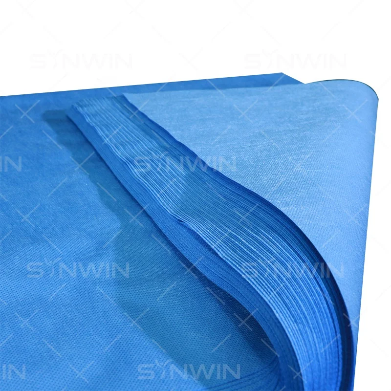 Sms Fabric 40 Gsm S.ss.sms Smms Medical Non Woven Fabric  Sms  Sterilization wrapping  Non-woven Fabric