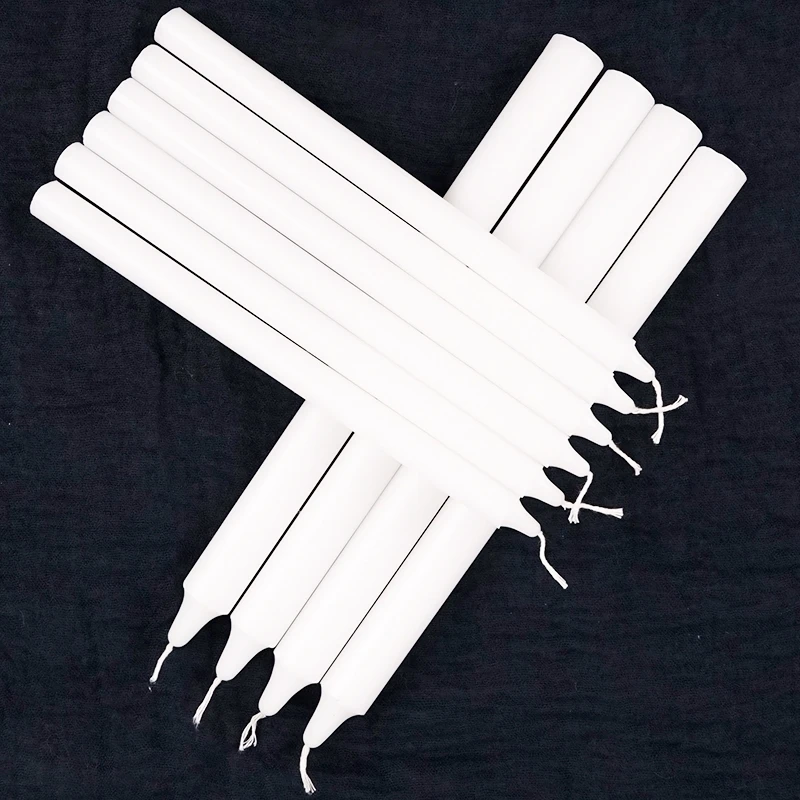 Cheap Wholesale Top Quality Church  Minimalist Candle Smokeless Straight  Paraffin Candles For Religious