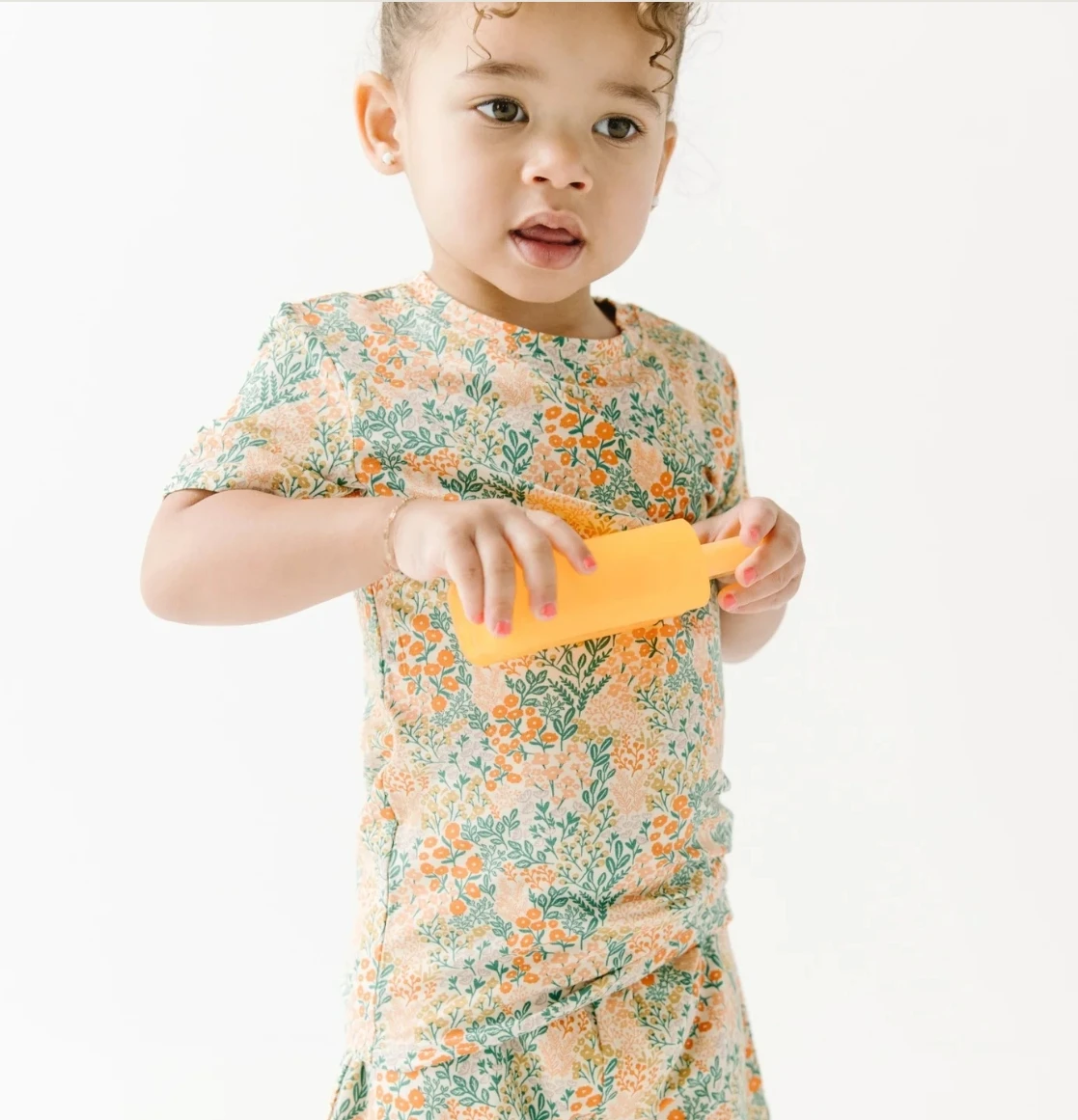 Hot Sale Girls Sleepwear Comfortable Kids Pajamas Children Home Wear Short Sleeve Two-pieces Baby Clothes Set