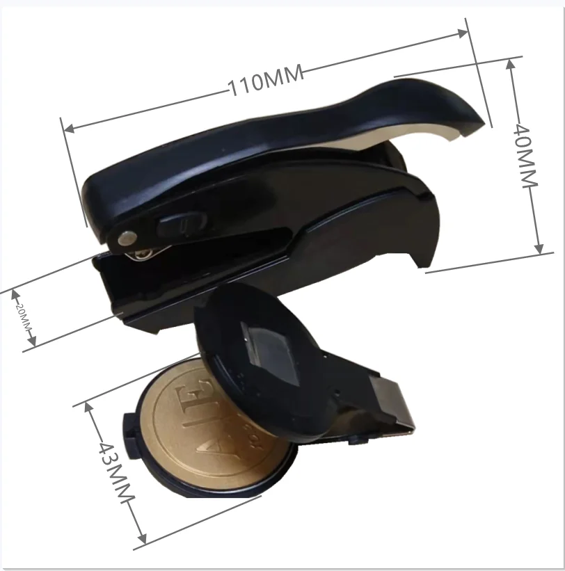 New Embossing Desk Embosser Stamp Novice Pliers Stamp