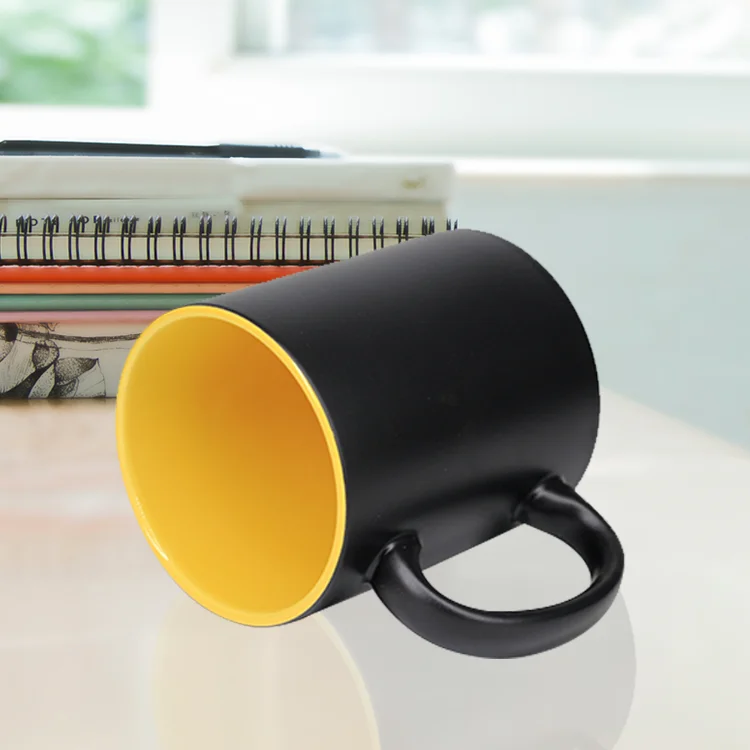 Custom print photo on bottom of mug make your own heat changing magic printing process low price best service