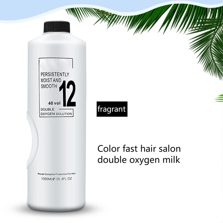 Professional Natural Looking Salon Size Hydrogen Oxidizer Cream With Pleasant Fragrance 100% Grey Coverage