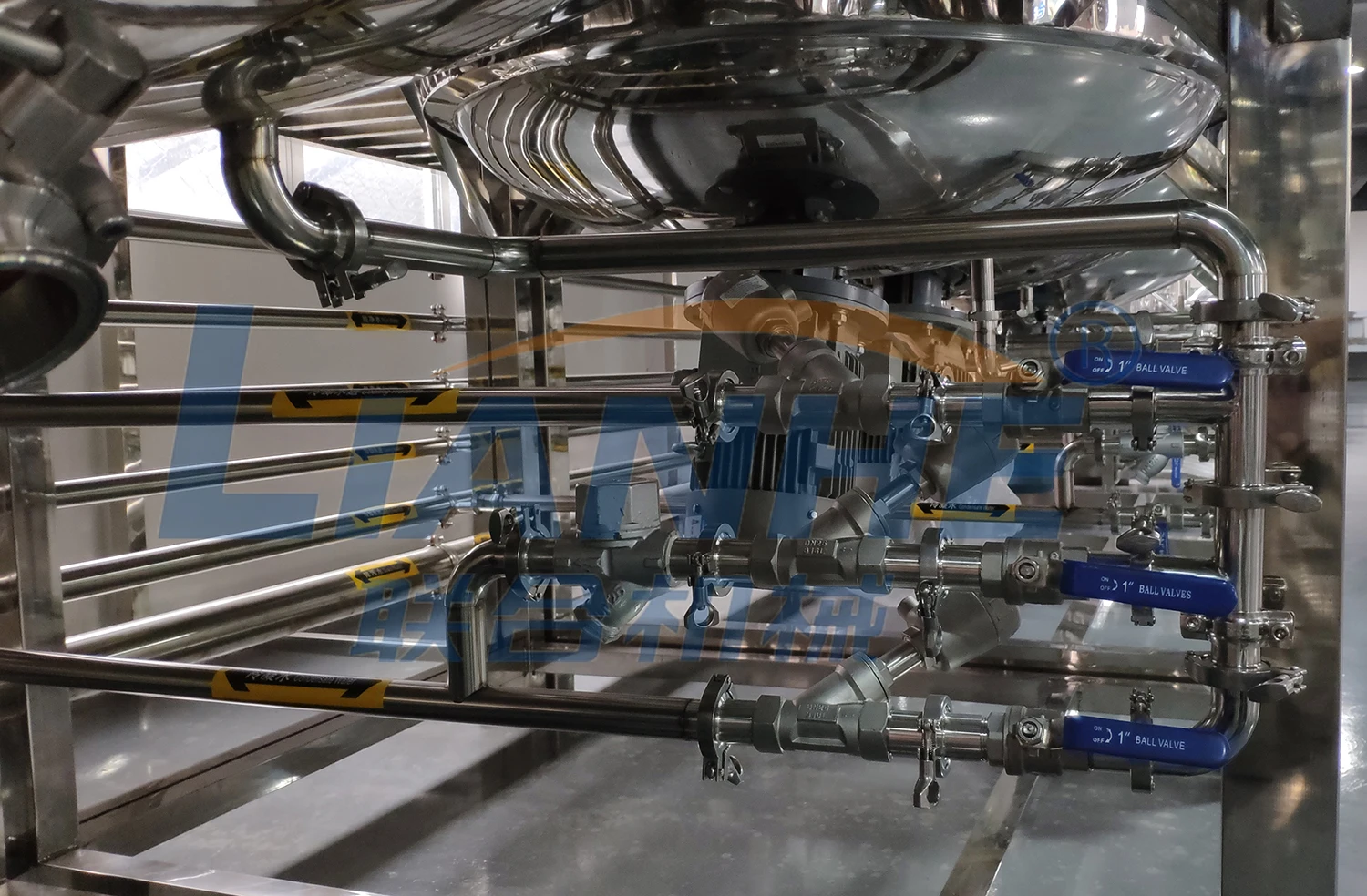 Hair gel machine gel production equipment small lotion mixer cosmetic machine