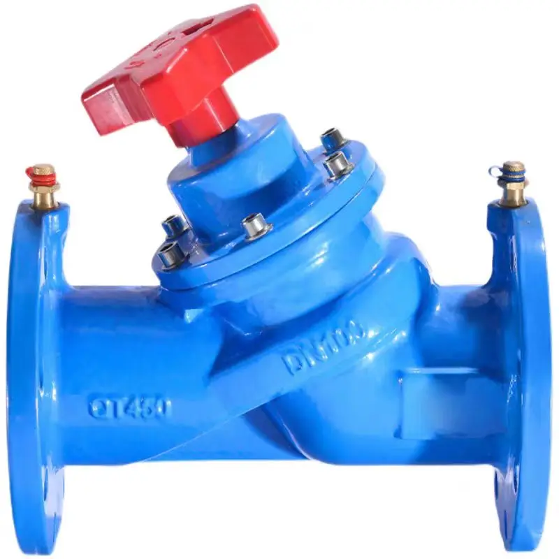 The cheapest price DN65 80 100 125 150 200 cast iron flanged static balancing valves