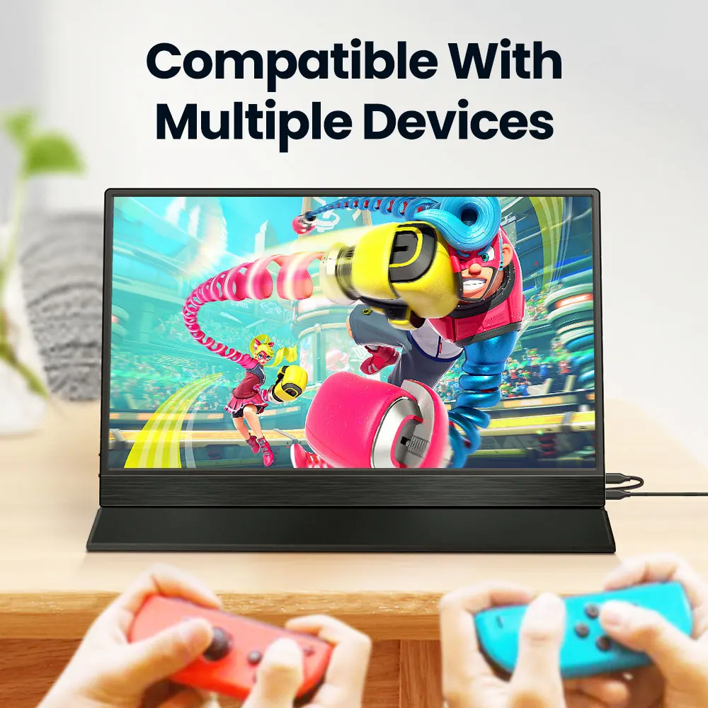 Amazon Лучшие продажи 15 дюймов ноутбук с wi ЖК дисплей multi Touch screen 1080p разъемом type-c hd mi для расширения мобильный телефон ПК ноутбука ps3 ps4 xbox