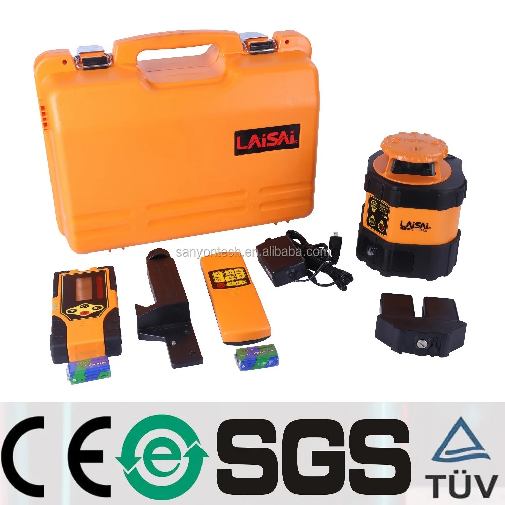 Nivel 500m Working Range Red Beam Land Automatic Self leveling Rotary Laser Level