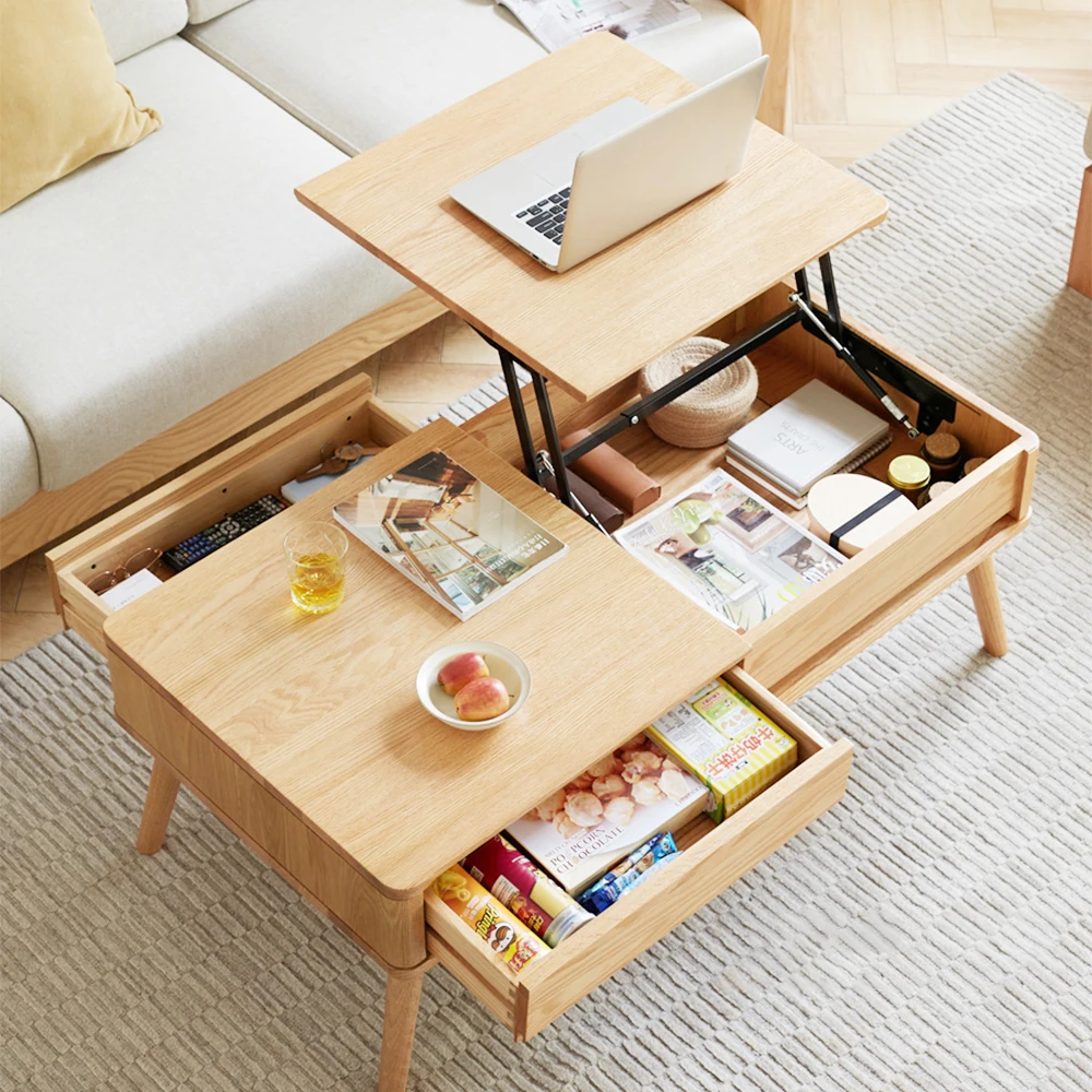 Wholesale Price Living Room Furniture Centro Center Modern Foldable Lift Up Coffee Table